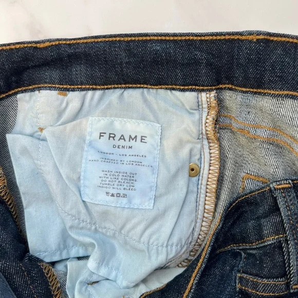 Frame Denim Women's Le High Straight Jeans in Northern Size 25 NWT $239 - Picture 11 of 11